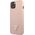 Guess Guess GUHCP13SPSATLP iPhone 13 mini 5,4" różowy/pink hardcase SaffianoTriangle Logo