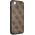 Guess Guess GUHCI8G4GFBR iPhone SE 2022 / 2020 / 7 / 8 brązowy/brown hard case 4G Metal Gold Logo