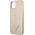 Guess Guess GUHCP13SPSATLE iPhone 13 mini 5,4" beżowy/beige hardcase SaffianoTriangle Logo