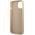 Guess Guess GUHCP13SPSATLE iPhone 13 mini 5,4" beżowy/beige hardcase SaffianoTriangle Logo