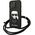 Karl Lagerfeld Karl Lagerfeld KLHCP13LCMNIPK iPhone 13 Pro / 13 6,1" hardcase czarny/black Leather Monogram Patch and Cord Iconik