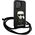 Karl Lagerfeld Karl Lagerfeld KLHCP13LCMNIPK iPhone 13 Pro / 13 6,1" hardcase czarny/black Leather Monogram Patch and Cord Iconik