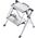 Hailo Hailo Drabinka 2-stopniowa Mini Comfort, 45 cm, aluminium, 4310-100