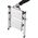 Hailo Hailo Drabinka 2-stopniowa Mini Comfort, 45 cm, aluminium, 4310-100