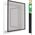 EASY LIFE MOSKITIERA OKNO ALU 100X120 ANTRACYT