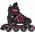 Rolki SporTrike ZSP.HP88-5.M.ROZ z wymienną płozą regulowane czarne r. 34-38