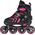 Rolki SporTrike ZSP.HP88-5.M.ROZ z wymienną płozą regulowane czarne r. 34-38