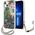 Guess Guess Flower Cord - Etui ze smyczką iPhone 13 mini (Blue)
