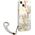Guess Guess Flower Cord - Etui ze smyczką iPhone 13 mini (Purple)