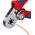Knipex Szczypce dźwigniowe do zagniatania 97 55 04