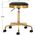 Activeshop TABORET KOSMETYCZNY H7 ZŁOTY CZARNY