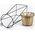 Affek Design SWEN NATURAL OSŁONKA 26xh70cm