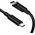 Kabel USB Choetech USB-C - USB-C 0.8 m Czarny (XCC-1028)