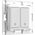 Shelly Home Shelly Accessories "Wall Switch 2" Wandtaster 2-fach Weiß