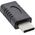 Adapter USB InLine USB-C - USB-C Czarny  (35802A)