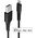 Kabel USB Lindy Lightning - USB-A 2 m Czarny (31321)