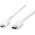 Kabel USB LMP USB-C - microUSB 1 m Biały (LMP-USBC-mUSB2)