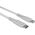 Kabel USB Lindy USB-C - Lightning 0.5 m Biały (31315)