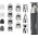 Trymer BaByliss Babylis MT996E Trymer Super-X Metal 15w1