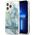 Guess Guess GUHCP13LLFLSN iPhone 13 Pro / 13 6,1" zielony/green hardcase Flower Liquid Glitter