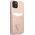 Guess Guess GUHCP13SPSATPP iPhone 13 mini 5,4" różowy/pink hardcase SaffianoTriangle Logo Cardslot