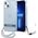Guess Guess GUHCP13SHTSGSB iPhone 13 mini 5,4" niebieski/blue hardcase Translucent Stap