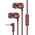 Słuchawki Marley Marley Earbuds  Smile Jamaica Built-in microphone, Wired, In-Ear, Red