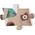 Scratch Scratch - puzzle dwustronne - dinozaury i szkielety