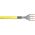 Kabel teleinformatyczny S/FTP kat.7A LS0H drut żółty Dca DK-1743-A-VH-1 /100m/