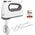 Mikser Clatronic Clatronic HM 3775, hand mixer (white/grey)