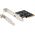 Exsys IO Exsys PCIe3.0 x4  1xType-C USB 3.2 Gen2x2  (EX-12011) LP inkl. Low-Profile Slotblech