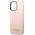 Guess Etui Guess GUHMP14XSBPLP Apple iPhone 14 Pro Max różowy/pink hard case Silicone Logo Plate MagSafe