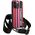 Karl Lagerfeld Etui Karl Lagerfeld KLHCP14XSTSTP Apple iPhone 14 Pro Max hardcase różowy/pink Color Stripes Strap