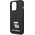 Karl Lagerfeld Etui Karl Lagerfeld KLHCP14XSLCTBK Apple iPhone 14 Pro Max hardcase czarny/black Silicone Choupette Body