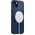Spigen Etui Spigen Silicone Fit Mag MagSafe Apple iPhone 14 Plus Navy Blue