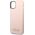 Guess Etui Guess GUHMP14MSBPLP Apple iPhone 14 Plus różowy/pink hard case Silicone Logo Plate MagSafe
