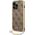 Guess Etui Guess GUHCP14LGF4GBR Apple iPhone 14 Pro brązowy/brown hardcase 4G Charms Collection