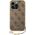 Guess Etui Guess GUHCP14LGF4GBR Apple iPhone 14 Pro brązowy/brown hardcase 4G Charms Collection