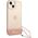 Guess Etui Guess GUHCP14MHGCOHP Apple iPhone 14 Plus różowy/pink hardcase Translucent Pearl Strap