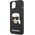 Karl Lagerfeld Etui Karl Lagerfeld KLHCP14MKH3DBK Apple iPhone 14 Plus czarny/black hardcase 3D Rubber Karl`s Head