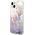 Guess Etui Guess GUHCP14MLFLSU Apple iPhone 14 Plus fioletowy/purple hardcase Flower Liquid Glitter