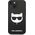 Karl Lagerfeld Etui Karl Lagerfeld KLHMP14MSLCHBK Apple iPhone 14 Plus hardcase czarny/black Silicone Choupette Head Magsafe