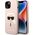 Karl Lagerfeld Etui Karl Lagerfeld KLHMP14MSLKHLP Apple iPhone 14 Plus hardcase jasnoróżowy/light pink Silicone Karl`s Head Magsafe