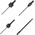 Dedra Zestaw otwornic TCT 20-83,08X001,08X002,08X003 walizka SAS