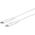 Kabel USB eStuff Lightning - USB-C 1 m Biały (USB-C Lightning Cable MFI 0,5m)
