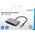 Adapter USB Deltaco Adapter DELTACO USB-C to HDMI and USB-A