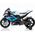 3Z Pojazd Motor BMW HP4 Niebieski