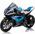 3Z Pojazd Motor BMW HP4 Niebieski