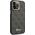 Guess Etui Guess do iPhone 14 Pro Max 6,7" czarny/black hard case 4G Vintage Gold Logo