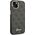 Guess Etui Guess do iPhone 14 Plus 6,7" czarny/black hard case 4G Vintage Gold Logo